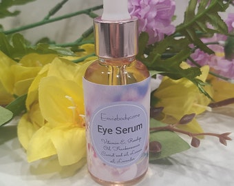 Hydrating Organic Eye Serum: Lavender, Frankincense & Apricot Oil