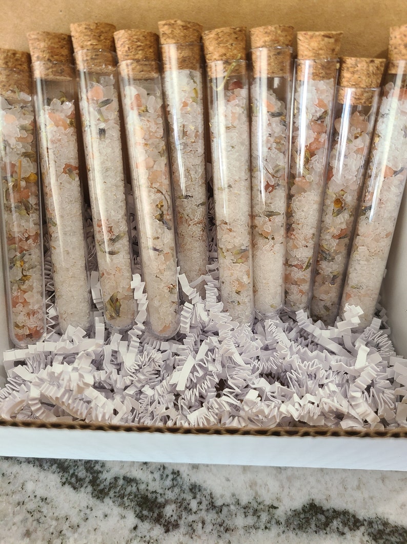 Bulk Test Tube Bath Salts/ Soaking Salts/ Party Favors/bridal Etsy