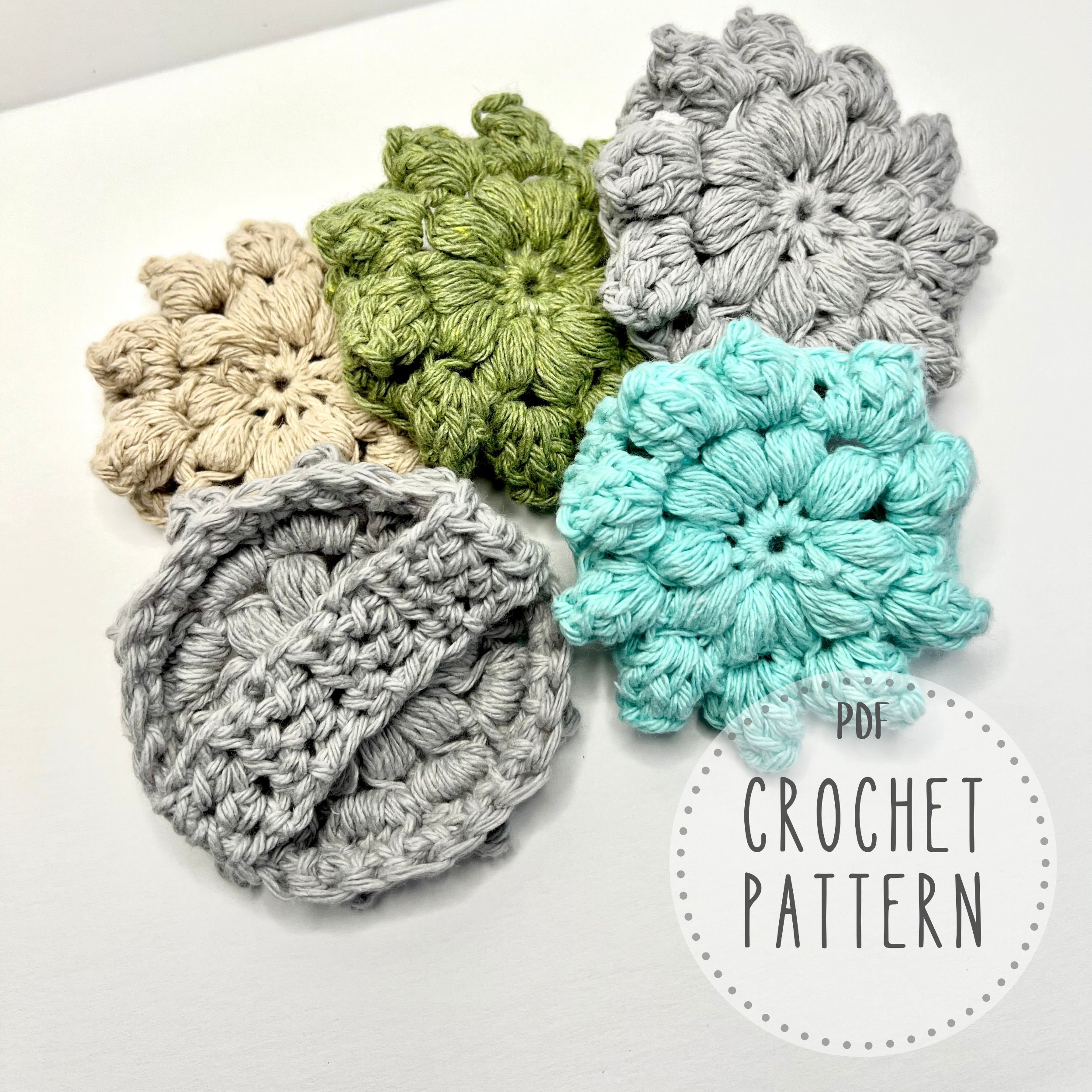 39 Face Scrubby Crochet Patterns: Enhance Your Skincare Routine Today! 24 Crochet Face Scrubbies Pattern with Strap