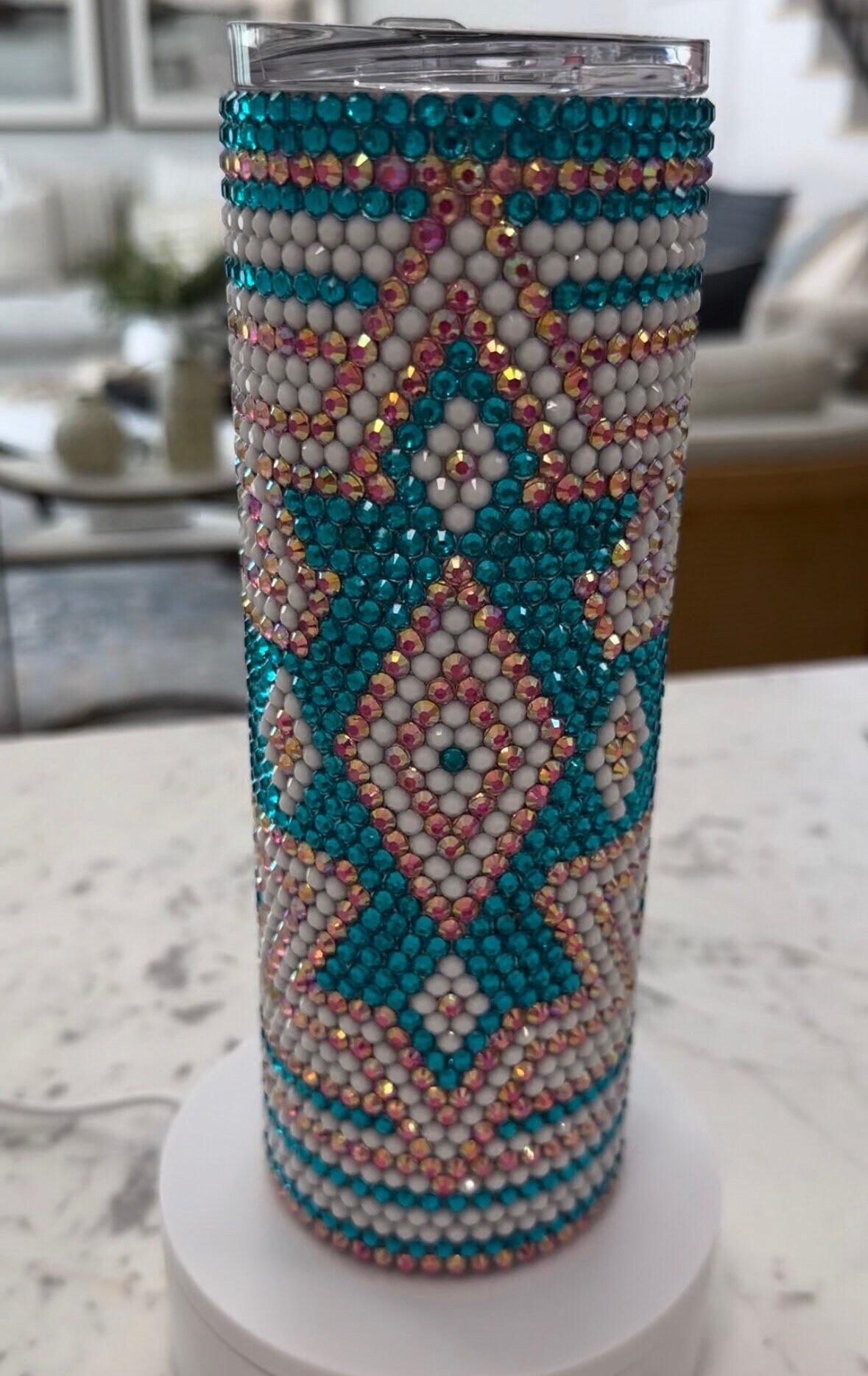 Rhinestone Tumblers - Etsy