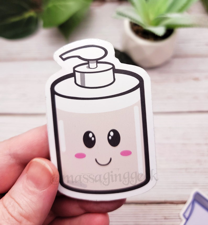 Cute Massage Sticker Pack Massage Therapist Sticker Sticker Etsy