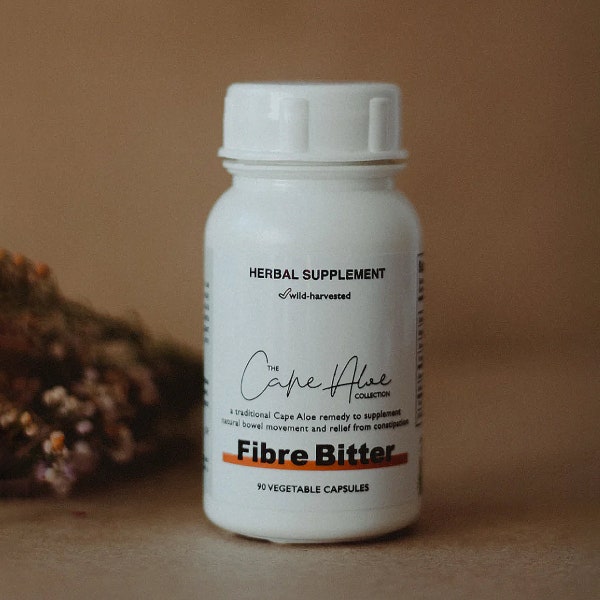 Cape Aloe Ferox Fibre Bitter Capsules | Direct from South Africa | Digestive Health and Herbal Detox