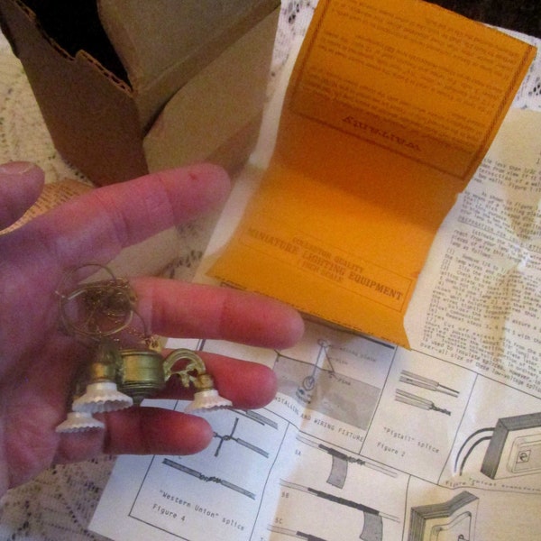 Dollhouse Lighting Etsy