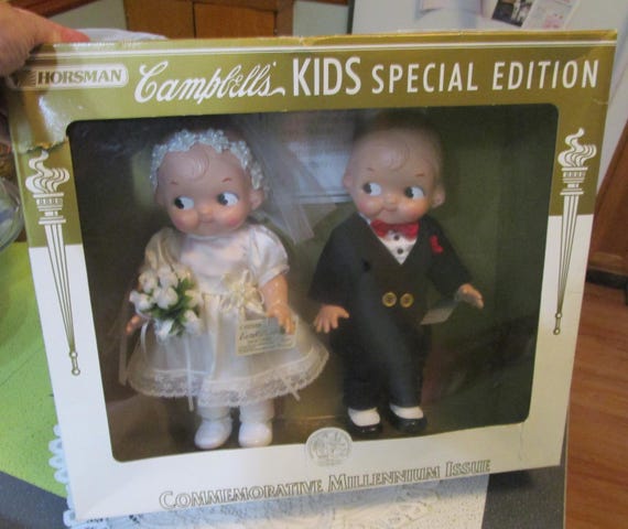 Campbells Kids, Wedding Dolls, Special Edition, Millennium Edition