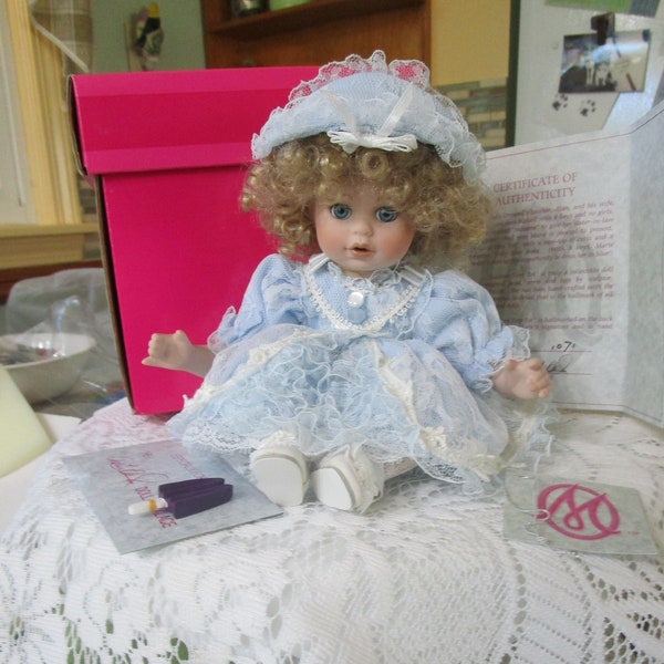 Marie Osmond Doll, Tiny Tot, Baby Doll, Suzanne, Porcelain Doll, Marie Osmond, Art Doll, Victorian Doll, Collector Doll, Victorian Baby