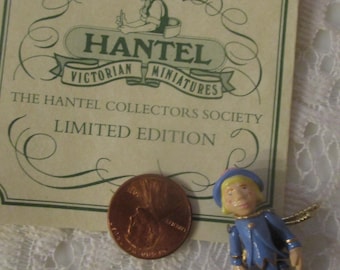 Hantel Miniatures, Little Boy Blue, Miniature Doll, Dollhouse Miniatures, Dollhouse Doll, Pewter Miniatures, Vintage Doll, Dollhouse People