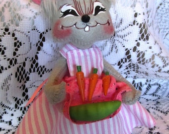 Annalee Mouse, Garden Mouse, Annalee Doll, Vintage Doll, Mouse Figurine, Annalee Mice, Mouse Doll, Vintage Annalee, Toy Mouse, Annalee