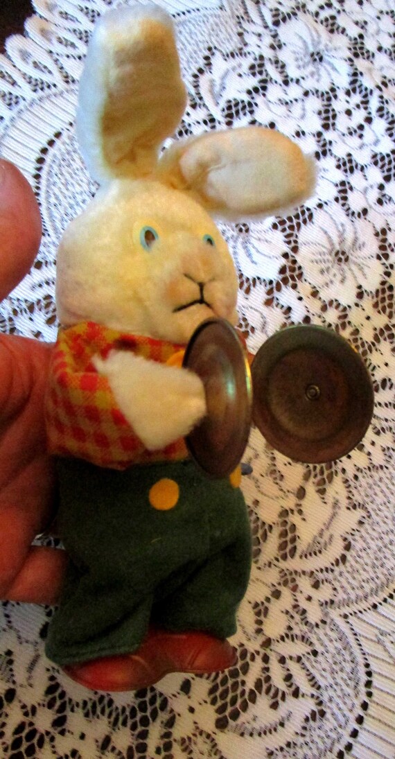 Wind up Bunny Toy Rabbit Wind up Toys Vintage Toys Antique Etsy