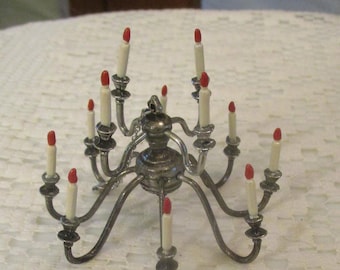 Miniature Dollhouse Chandelier
