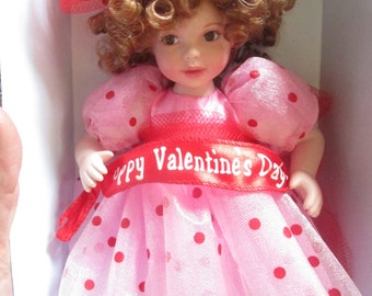 Valentine Doll, Marie Osmond, Vintage Doll, Valentine Gift, Osmond Dolls, Valentines Day, Vintage Valentine