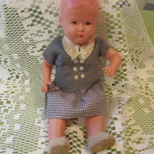 Celluloid Doll, Antique Doll, Plastic Doll, Vintage Doll, Celluloid, Vintage Toys