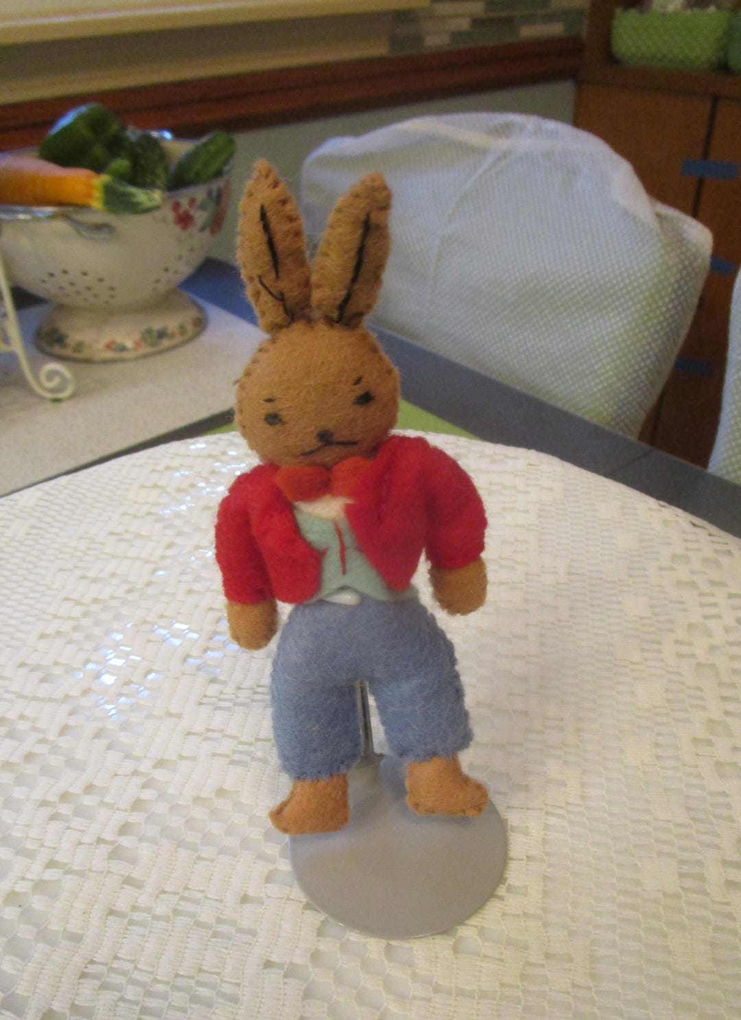 Handmade Felt Bunny Bunny Doll Stuffed Rabbit Rabbit Doll Felt handmade-felt-bunny-bunny-doll-stuffed-rabbit-rabbit-doll-felt