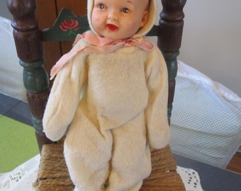 Vintage Doll, Baby Doll, Vinyl Doll, Collectible Doll, Vintage Toys