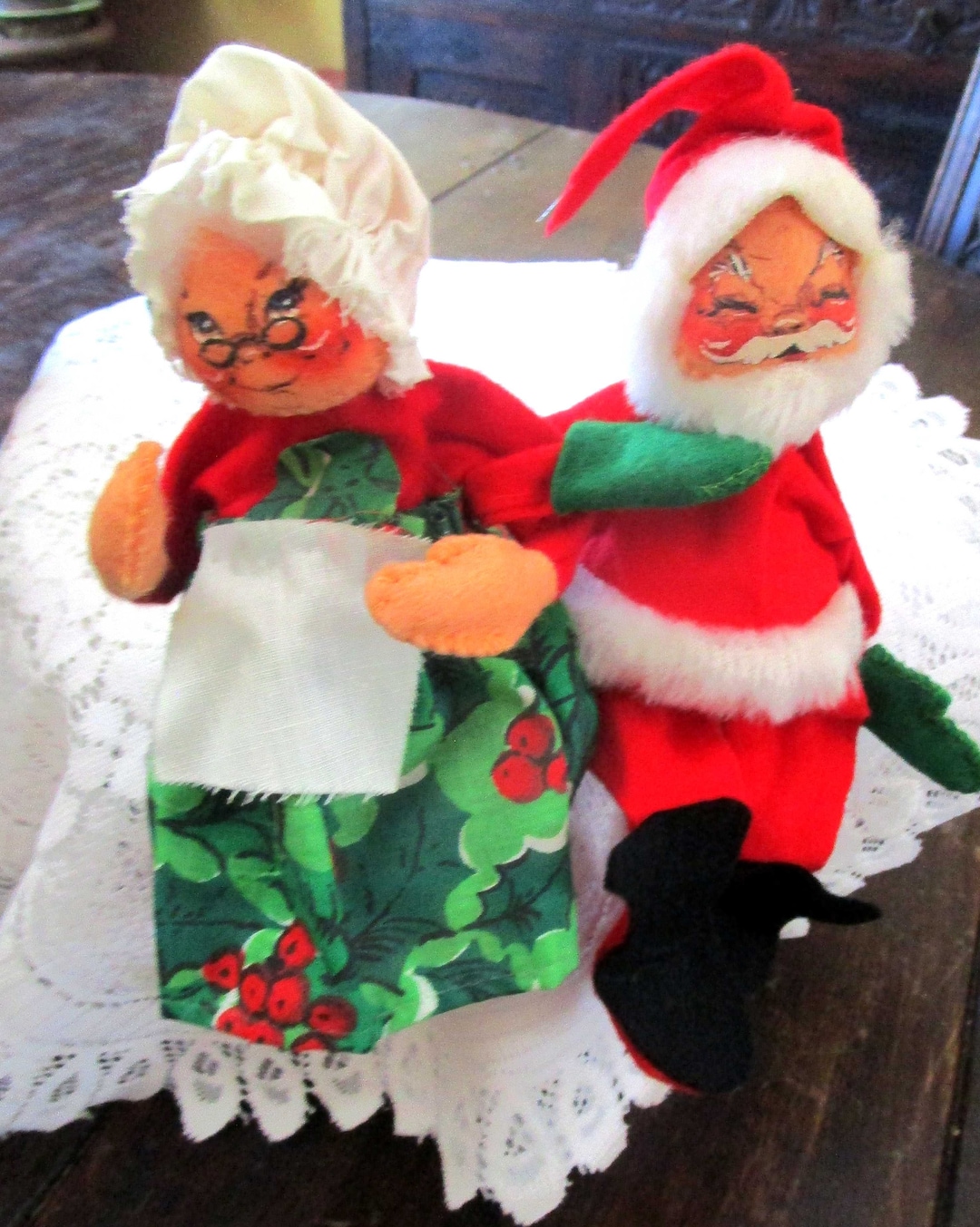 Annalee Santa, Mrs Claus, Annalee Dolls, Annalee Christmas, Christmas