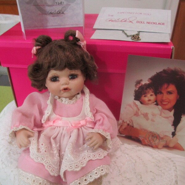 Marie Osmond Doll, Tiny Tot, Baby Doll,  Jessica, Porcelain Doll, Marie Osmond, Artist Doll, Victorian Doll, Collector Doll