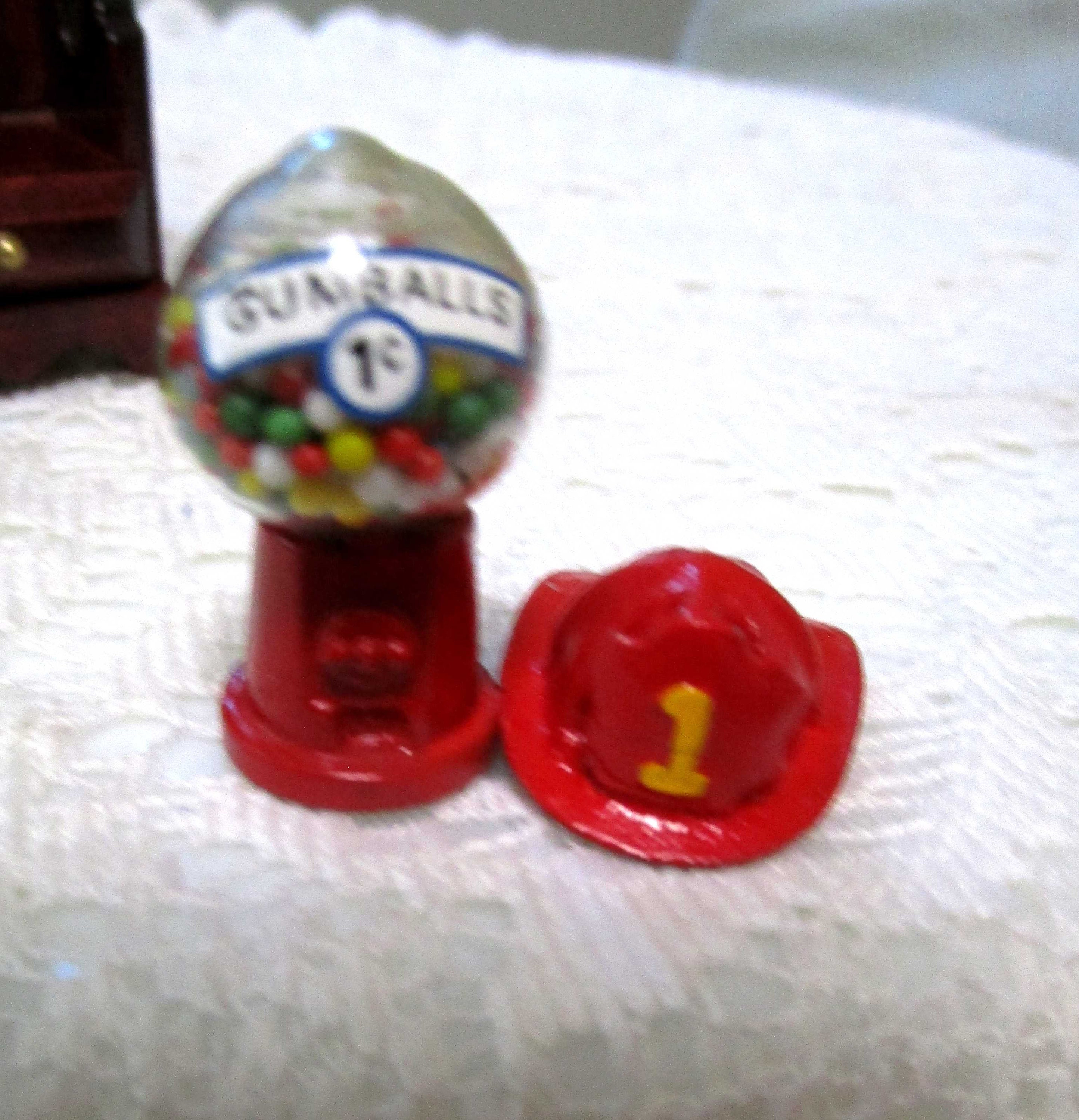 Dollhouse Bench Dollhouse Shelf Gumball Machine Firemans - Etsy