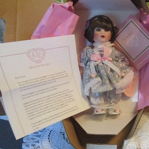 Cookie, Franklin Heirloom, Victorian Doll, Vintage Doll, Maryse Nicole, Porcelain Doll, Bisque Doll, Heirloom Doll, Artist Doll