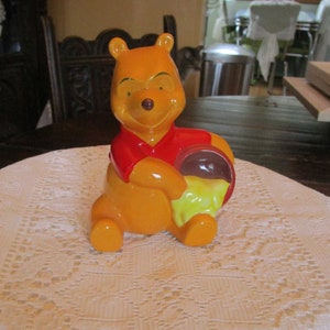 Pooh Bear, Winnie The Pooh, Figurine, Vintage Disney, Disney Figurines, Nursery Decor, Vintage Pooh, Disney Decor, Bear Figurine