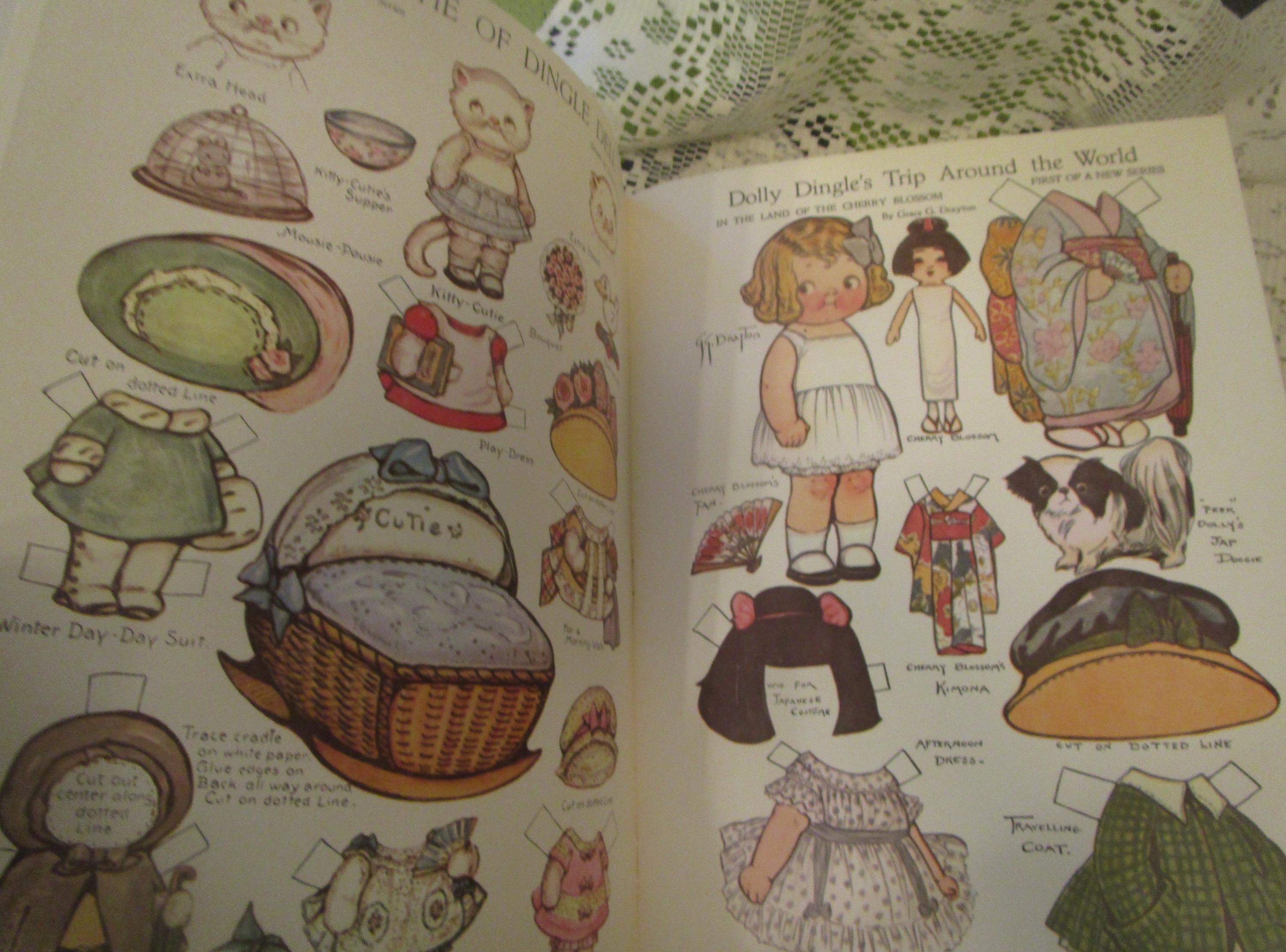 Dolly Dingle, Paper Dolls, Doll Book, Vintage Dolls, Activity Books - Etsy