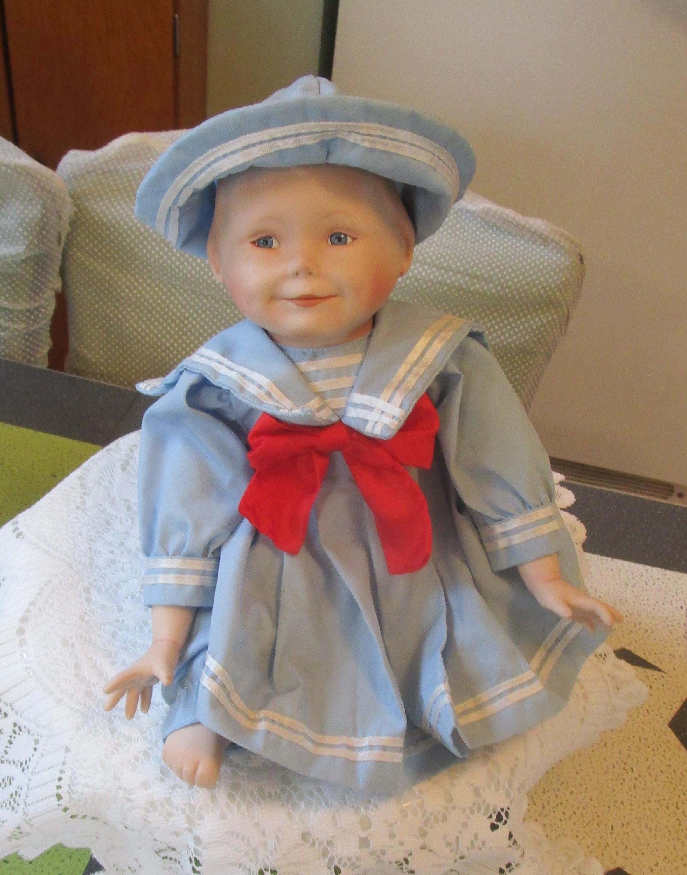 Antique Sailor Doll - Etsy