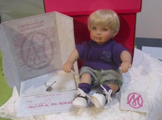 Marie Osmond Doll Tiny Tot Baby Doll Boyz N Berry Porcelain