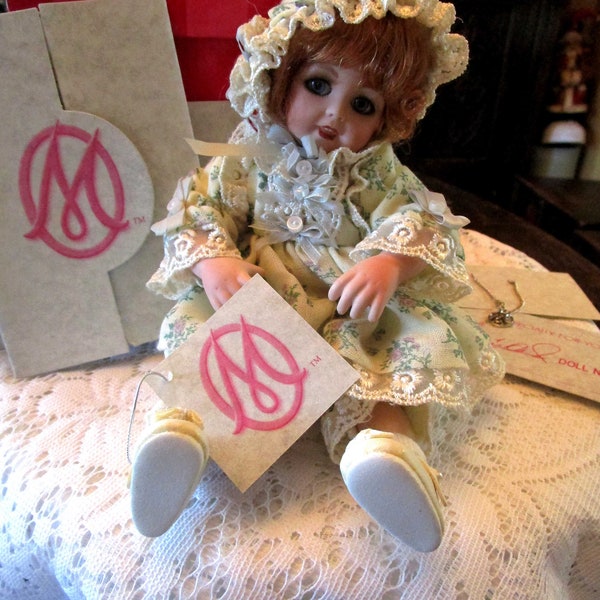 Marie Osmond Doll, Tiny Tot, Baby Doll, Claudia, Porcelain Doll, Marie Osmond, Art Doll, Victorian Doll, Collector Doll, Victorian Baby