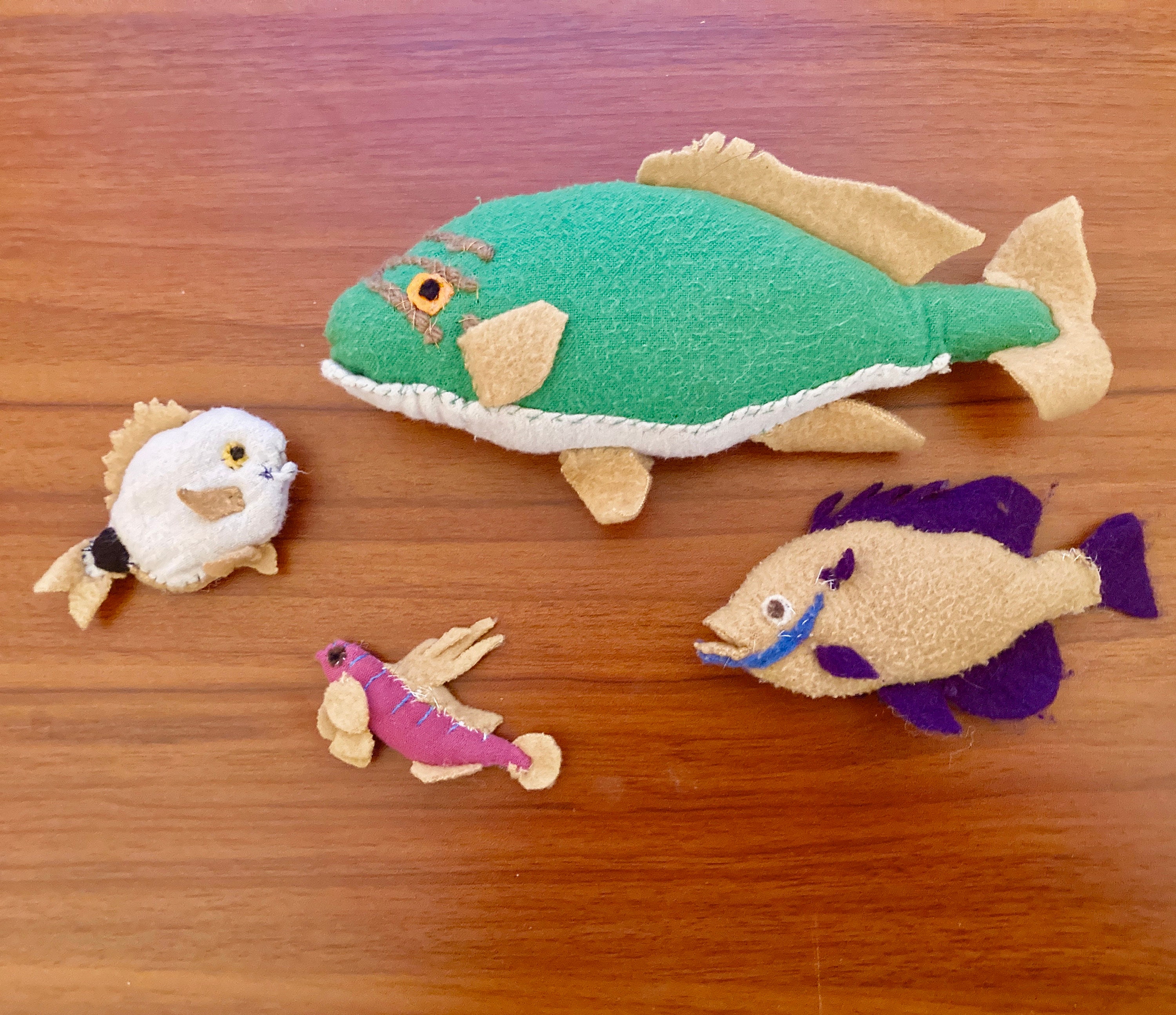 Plush fish sales