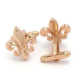 Boutons de manchette Français Lily Rose Gold image 4