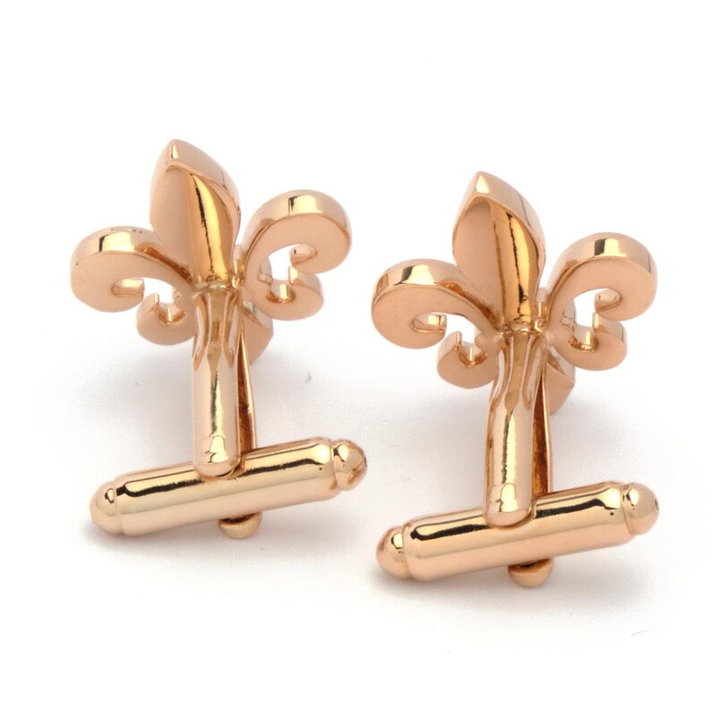 Boutons de manchette Français Lily Rose Gold image 3