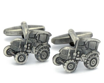 Manschettenknöpfe - Traktor Traktor Bauer Detailliert