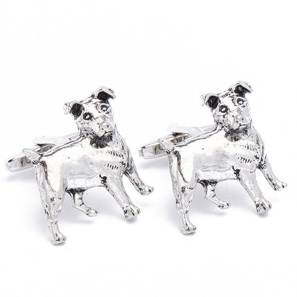 Boutons de manchette - Chiens Jack Russel Dog UK Made