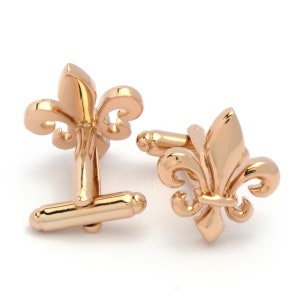 Boutons de manchette Français Lily Rose Gold image 2