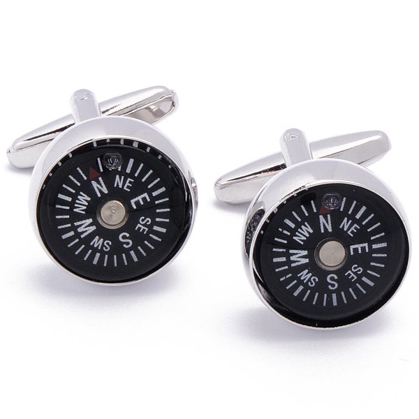 Compass Cufflinks Etsy UK