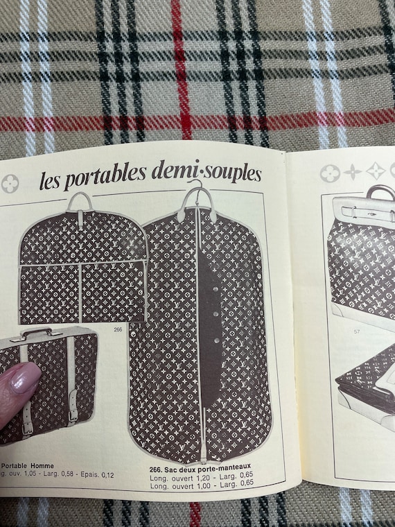 Louis Vuitton Garment Bag Mid-80s Excellent -  Israel