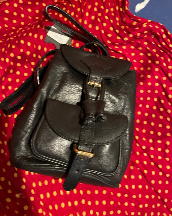 NWT Small leather Backpack NWT, 90’s