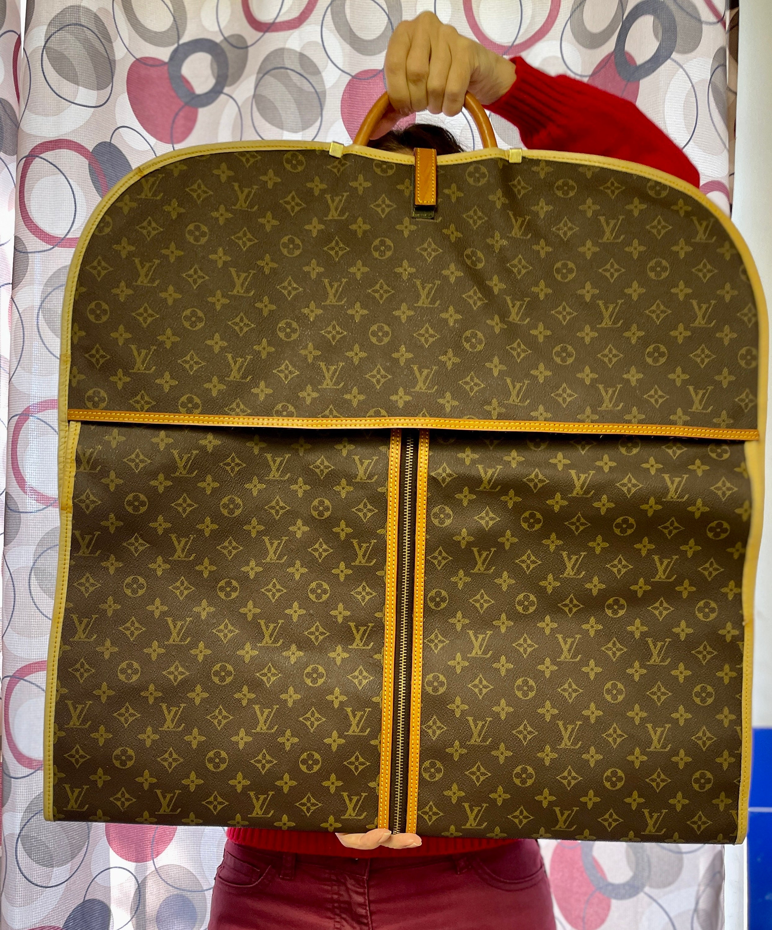 Louis Vuitton Garment Bag Mid-80s Excellent 