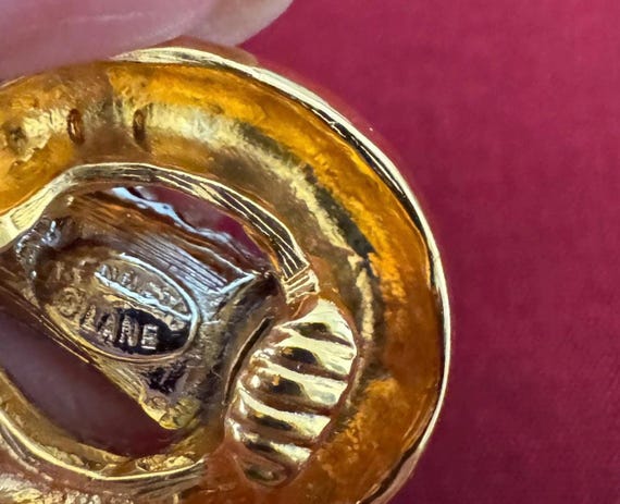 Kenneth Jay Lane Rhinestone Earrings & Ring, 80s - image 3