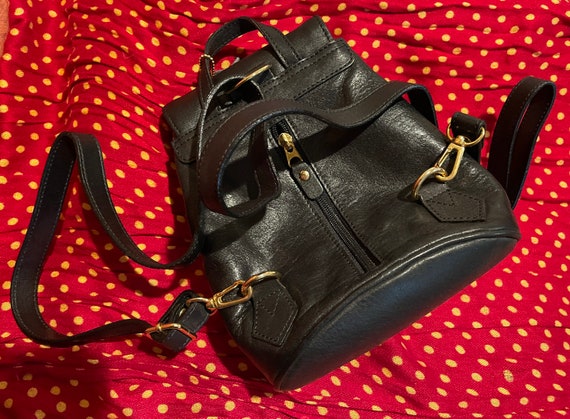 NWT Small leather Backpack NWT, 90’s - image 5
