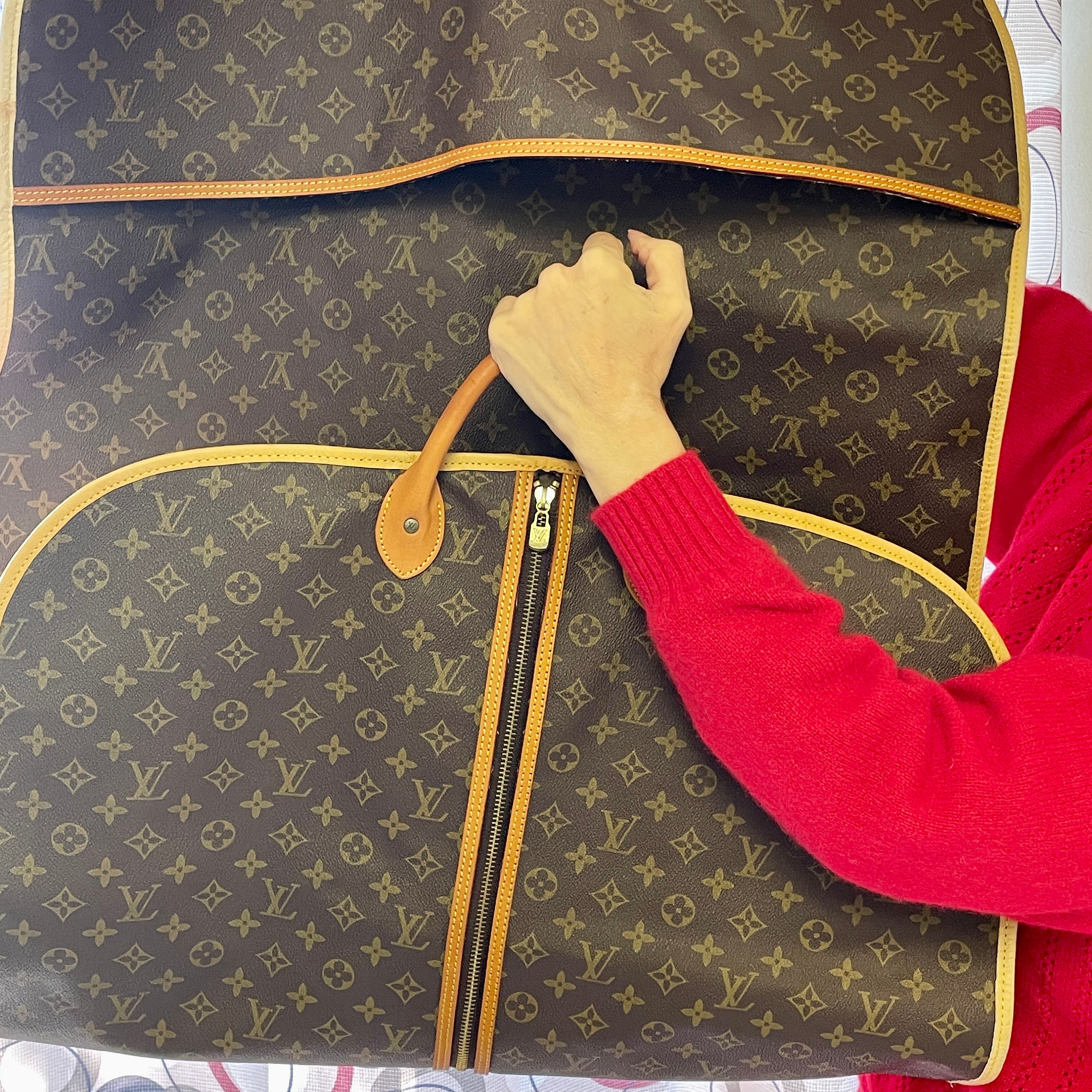 Louis Vuitton Garment Bag Mid-80s Excellent 