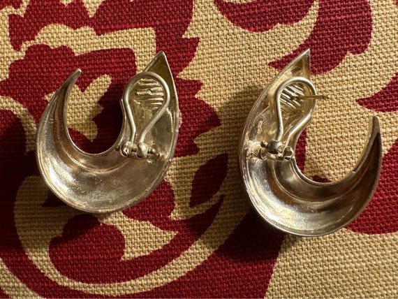 Charles Krypnell Sterling Earrings, New 80’s - image 2