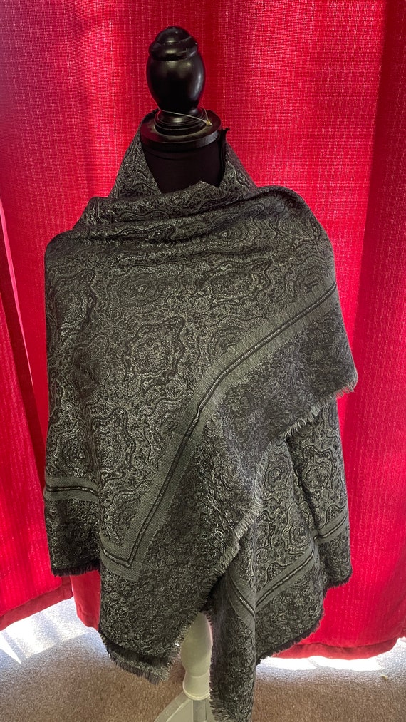 Charles Jordan Wool Scarf, New 90’s