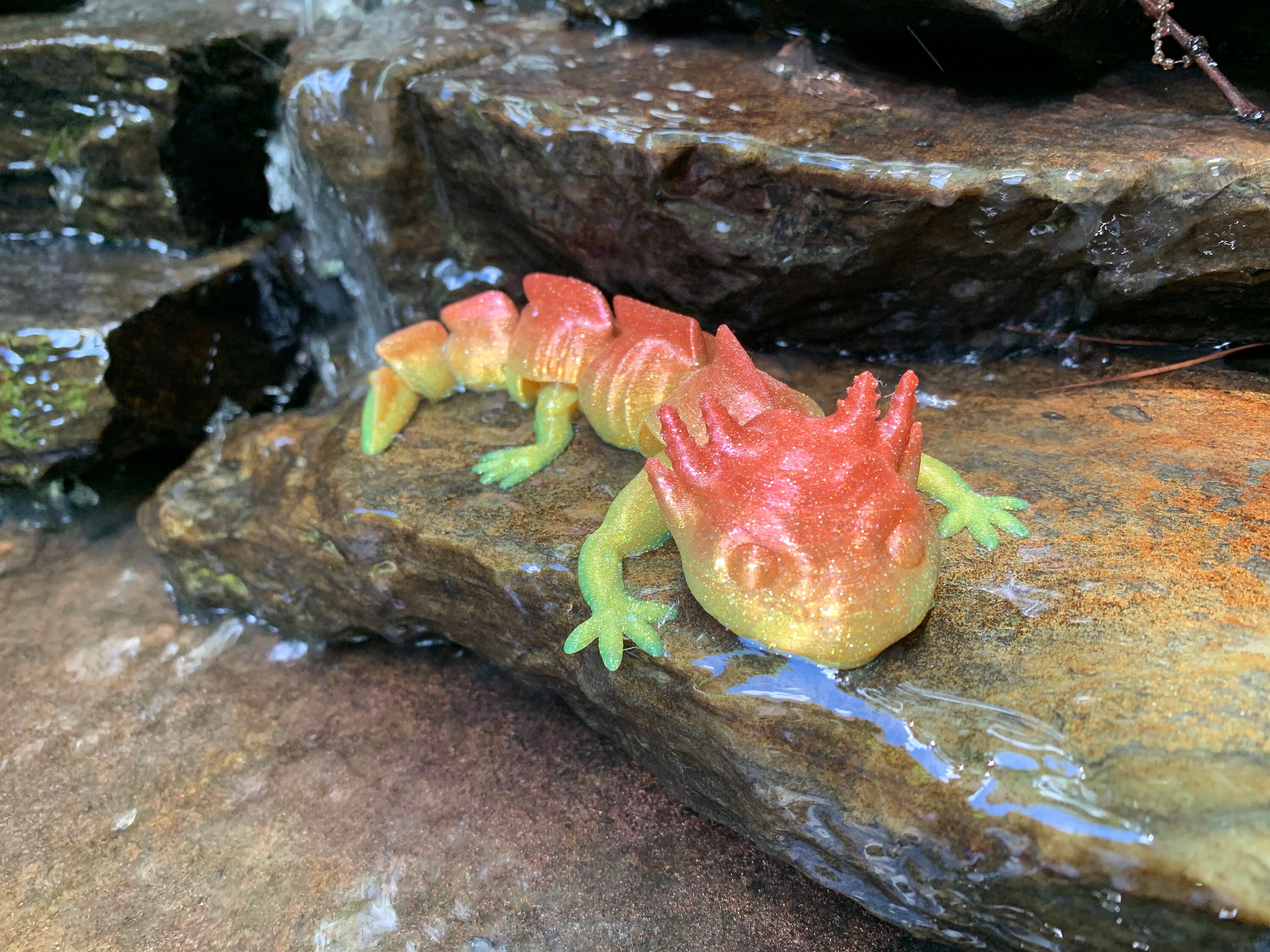 Articulating Axolotl Etsy UK