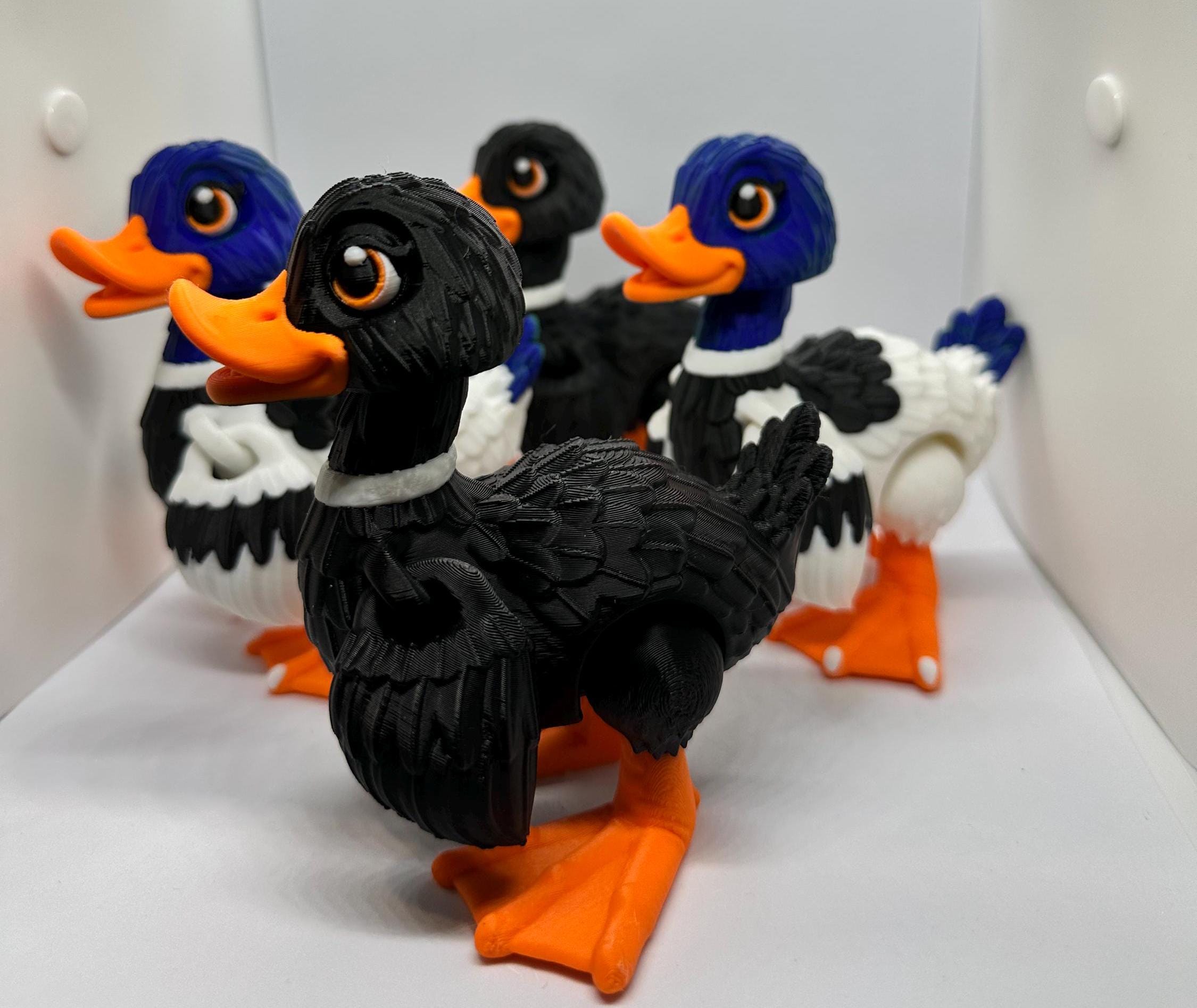 D⭐︎D..Duck 3D Articulated Duck- Designed by Toonz Factory (authorized Seller