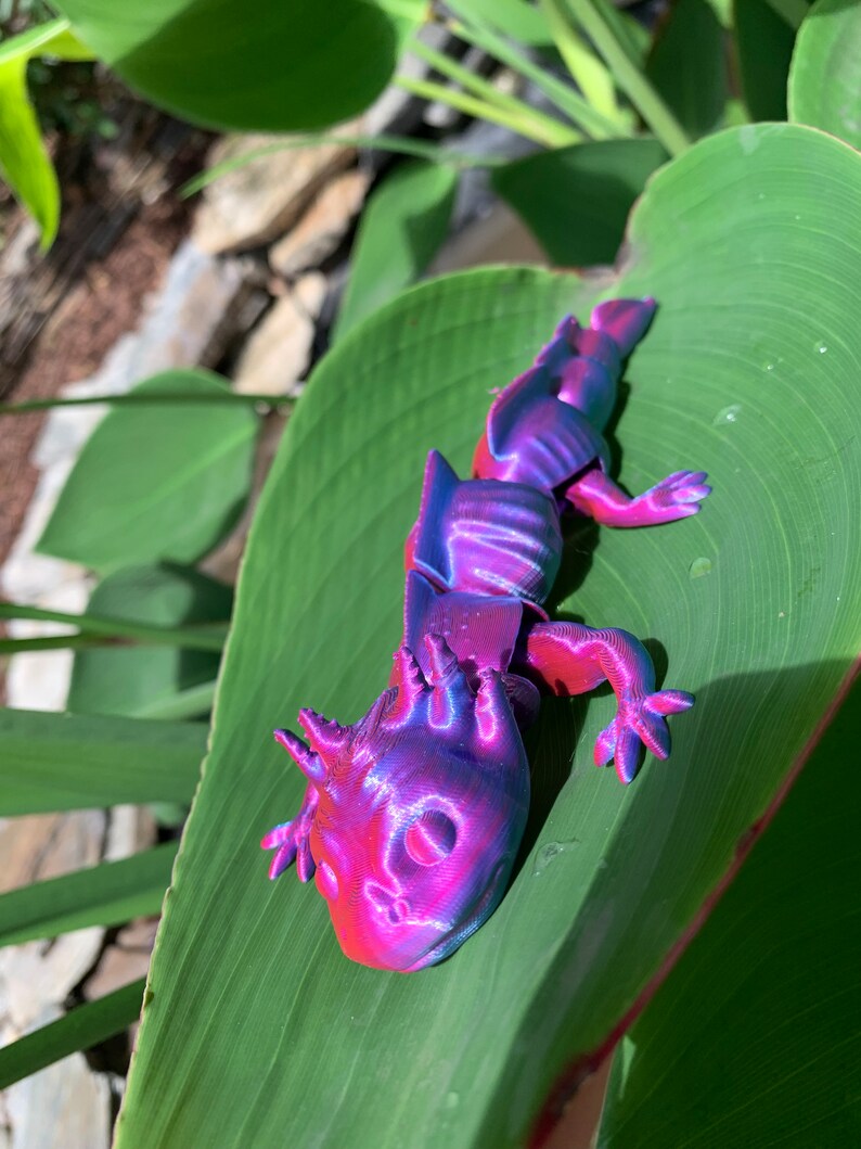 Articulating Axolotl Etsy