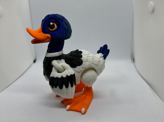 D⭐︎D..Duck 3D Articulated Duck- Designed by Toonz Factory (authorized Seller