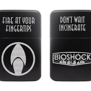 Bioshock Metal Lighters