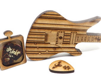 Avenged Sevenfold Guitar Shaped Pick Holder