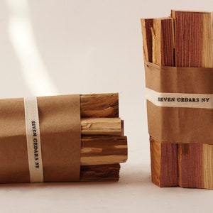 Raw Cedar Closet Blocks