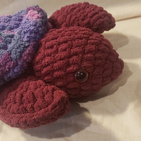 Custom Crochet Turtle Plush