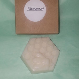 Unscented Soap I Handmade Honey and Goat Milk Soap bars I body bar soap I acne bar soap I fragrance free!